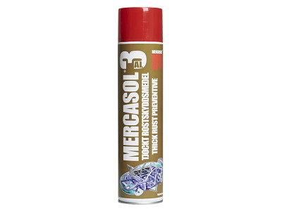 MERCASOL NR. 3 RUSTBESKYTTELSE 600ML SPRAY