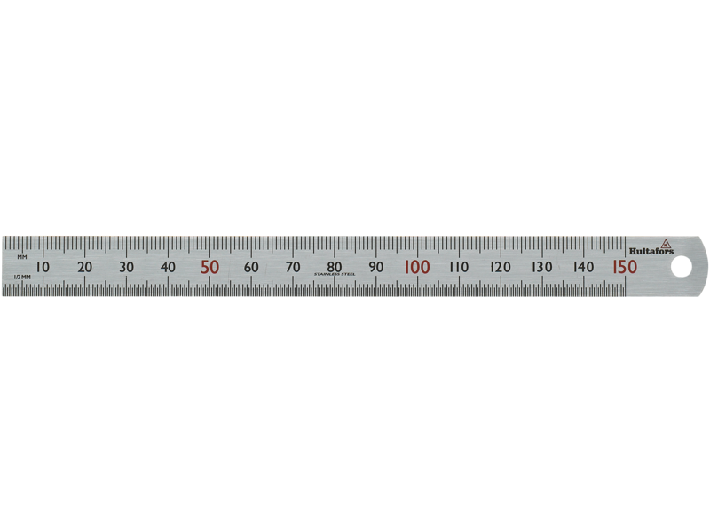 Stållineal STL 150 mm