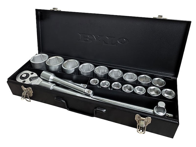 BATO Topnøglesæt 3/4" 6kt. 19-50mm. 20 dele