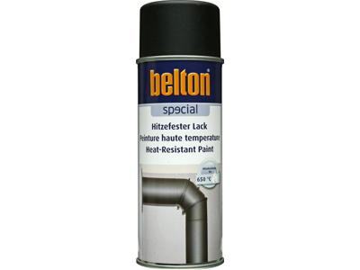 Belton spray 323 Varmefast sort 650 gr