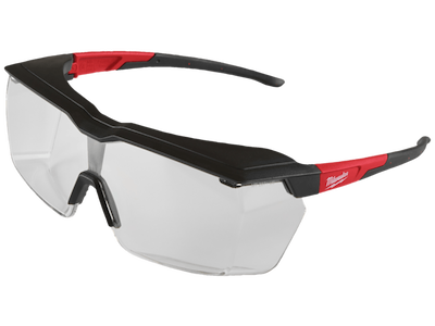 Milwaukee Sikkerhedsbrille/overbrille, klar polycarbonat