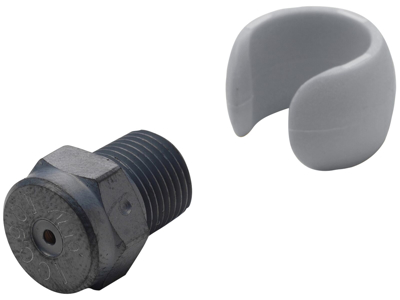Nilfisk Tornado+ dyse 1/8" 0400 metalgrå