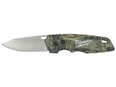 Foldekniv Fastback m/fast blad, camouflage