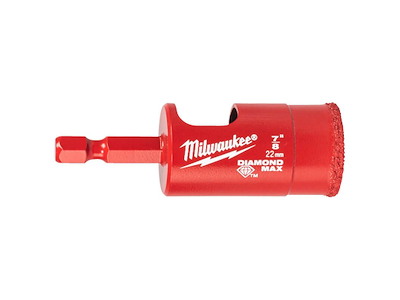 Milwaukee diamant flisebor 22mm