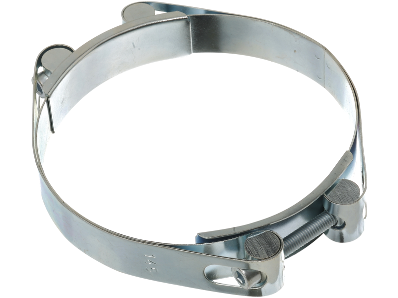 Power Clamp galv. 25mm 2×M8 bolt, 110-120mm