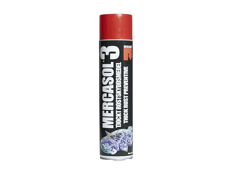 Mercasol nr. 3 sort, spray 600ml