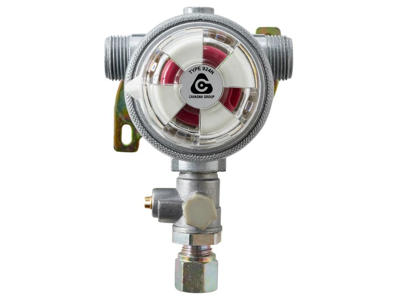 Caravan omskifter m. lavtryksregulator
