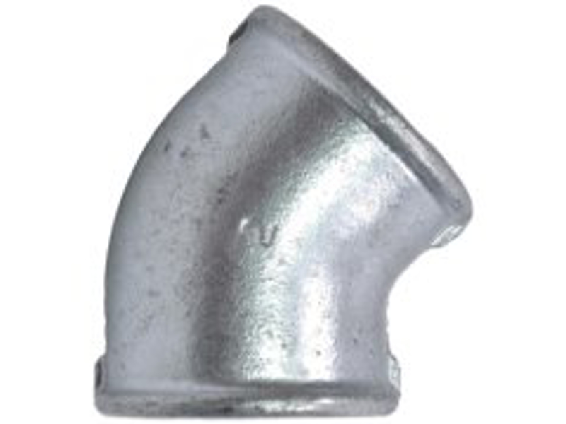 1/2 Vinkel 45° m/m Galv
000120406