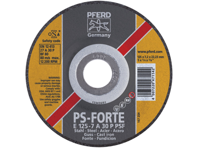 Pferd Skrubskive prof. E178-7A-30P