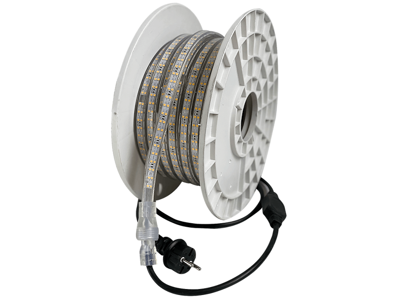 Blue Electric Flex-Line LED striplight 1500 lm/m IP65 230V, 25m