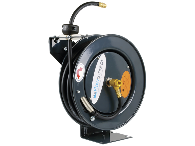 Flowconcept Automatisk slangeopruller 3/8" 10 mtr polymer 20 bar