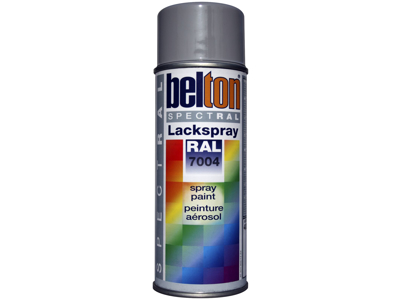 Belton spray 324 signalgrå RAL7004
