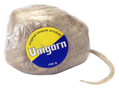 Heglet hørpakgarn nøgle 100 g