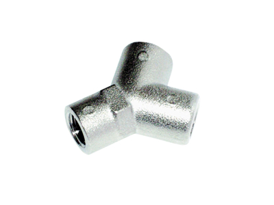 Y-stykke 3/8"×3/8"×3/8"indv.gev. SB