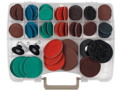 Tyrolit SCM quick-change rondeller 50+75mm, sortimentboks