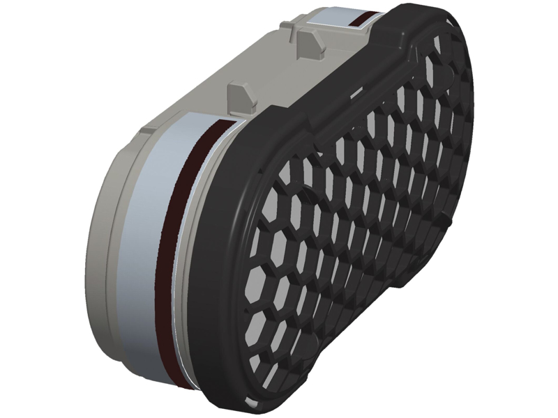 CleanSpace kombi-filter A2P3