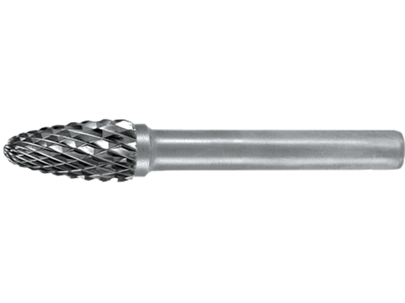 HM-fræsestift form F (RBF) 8 mm SB
