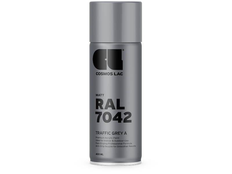 Cosmos Lac Traffic Grey Matte N306M Rall 7042 400 ml