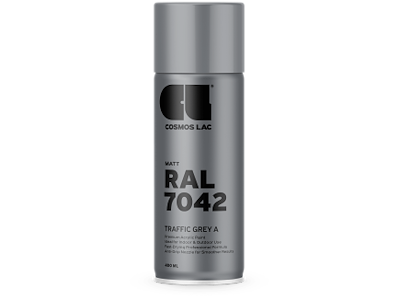 Cosmos Lac Traffic Grey Matte N306M Rall 7042 400 ml