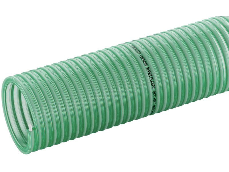Luisiana Super PVC-slange m/spiral 50mm, rl/50m