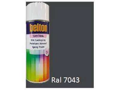 Belton spray 324 TrafikgråB RAL7043