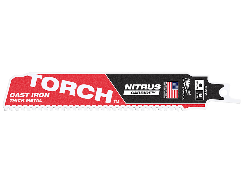 Milwaukee Bajonetsavblad Torch Nitrus Carbide 150×8tpi