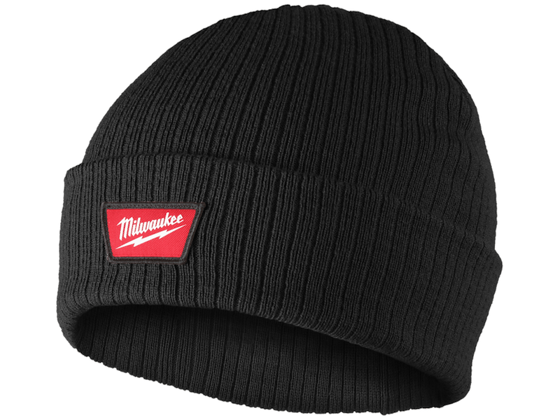 Milwaukee Strikhue m/opbuk, sort, one size