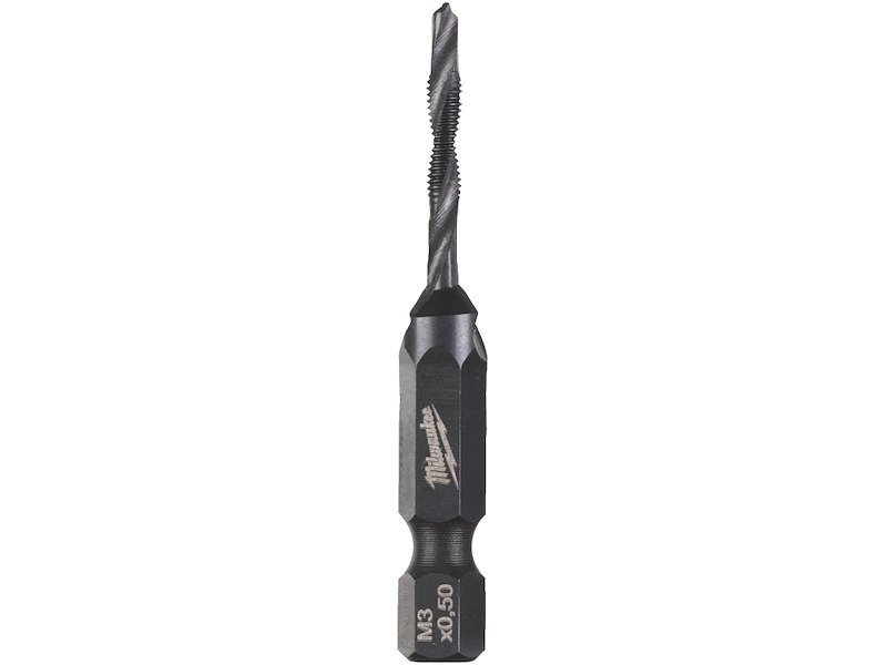 Milwaukee 1/4" HSS-G Kombinationsborehoved M3x52mm