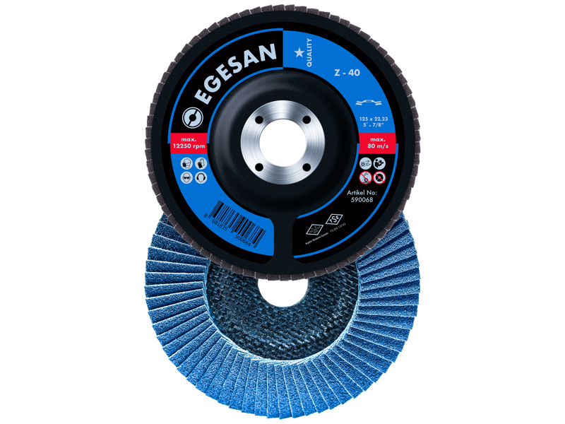 Egesan lamelskive 2-in-1 ø125 ZA40