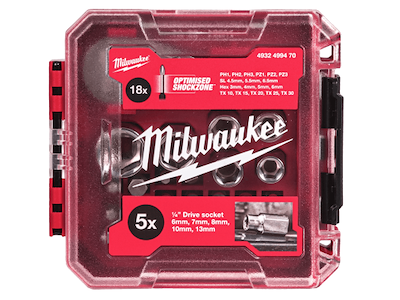 Milwaukee Skraldesæt Kompakt 25 dele