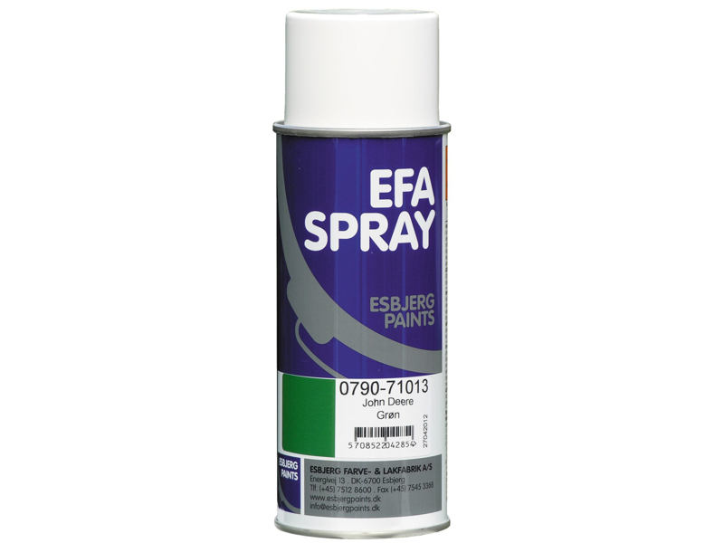 Esbjerg paint Efaspray John Deere grøn 400 ml