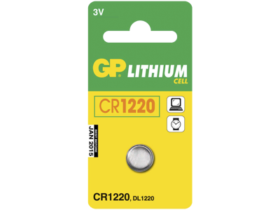 GP Knapbatteri CR 1220 3V