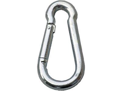 Karabinhage m/åben øje glv.12×140mm