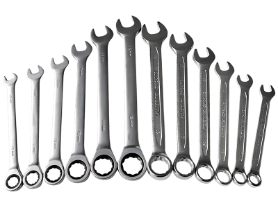 Bato Ringgaffel-/skraldenøgler kombisæt 13 dele