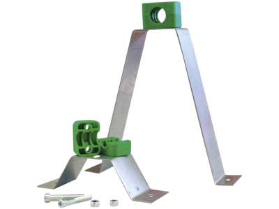 Rørholder rustfri 55 mm