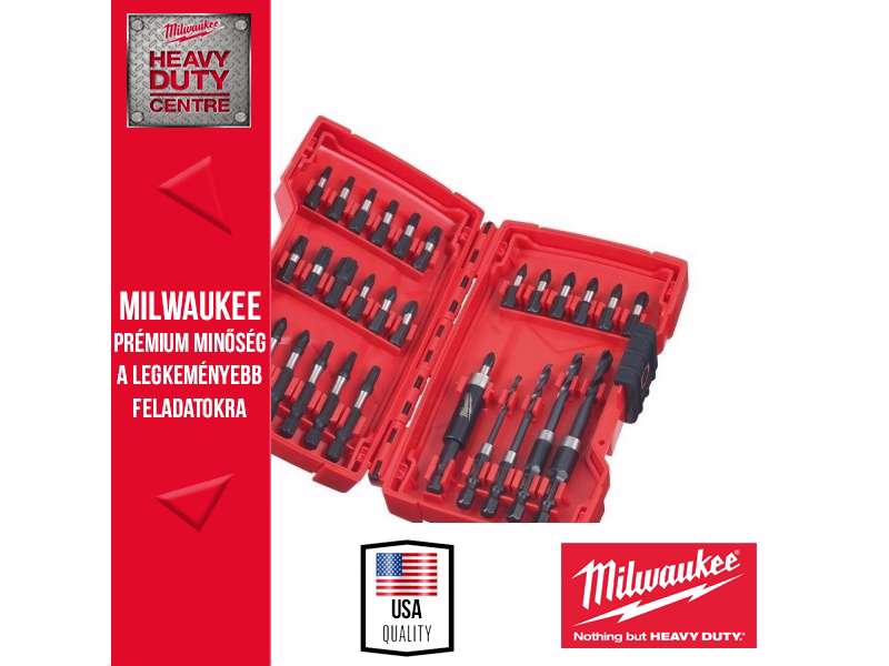 Milwaukee Bitssæt Shockwave 30 dele