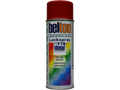 Belton spray 324 karminrød RAL3002
