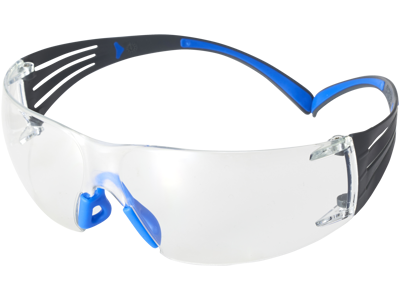 3M SecureFit 400 brille blå/grå anti-dug klar glas