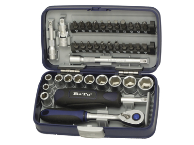 Bato Topnøgle-/bitssæt 1/4" B-S1318