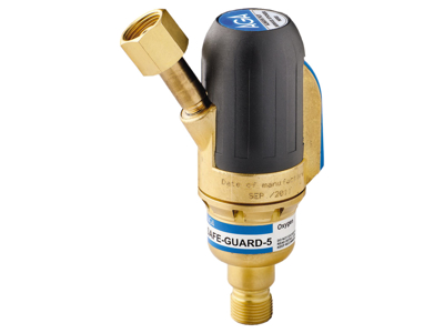 AGA Tilbageslagssikring Safeguard 5 oxygen 3/8"