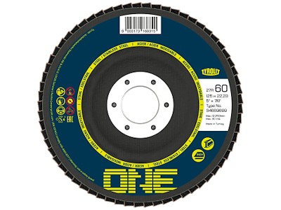 Tyrolit One lamelrondel form 27A ø125 ZA80Q-B