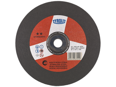 Tyrolit Skrubskive Standard 27X ø230×6 A30R-BFinox
