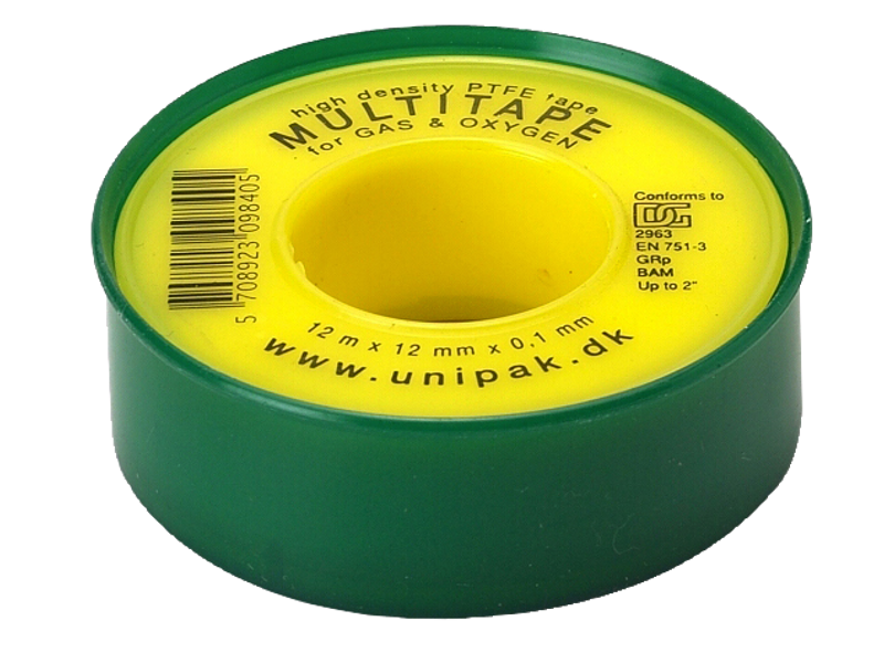 Unipak Multitape PTFE 12×0,1mm×12m