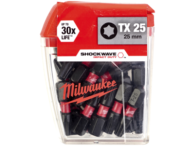 Slagbits Shockwave Impact Duty TX25×25mm pk/25