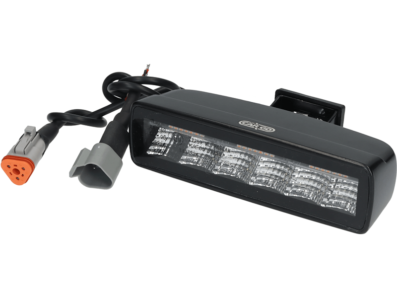 LED ARBEJDSLAMPE M. ADVARSELSBLINK 12/24V 1727 LUMEN IP 67 DT STIK