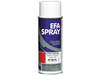 Esbjerg paint Efaspray M.F. super red 400 ml