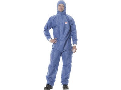 3M Beskyt.dragt 4530 blå/hvid 2XL
