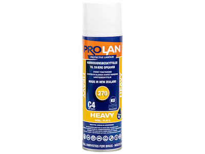 Prolan rustbeskyttelse heavy spray 0,5 ltr