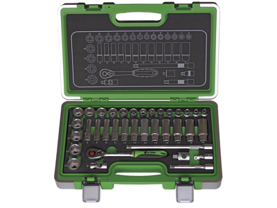 DJ TOOLS topnøglesæt 3/8" 36 dele