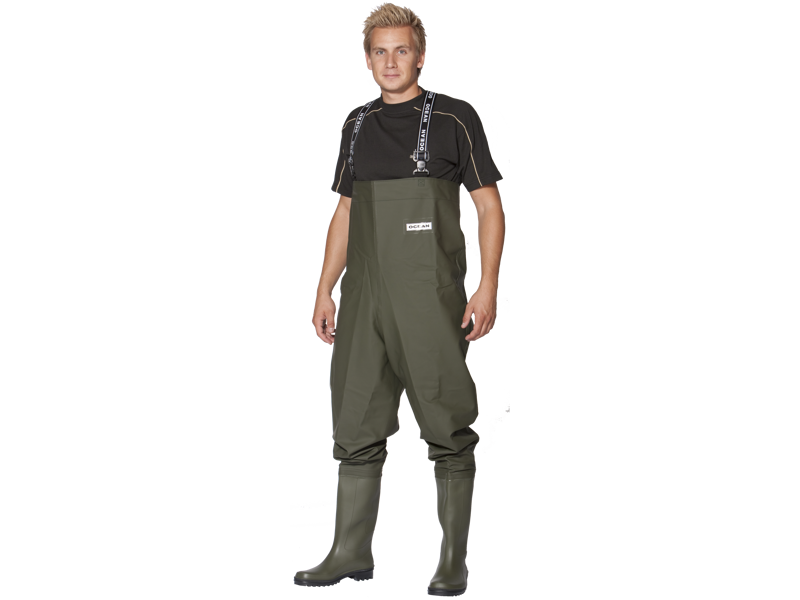 Waders Mørk Oliven 7-70